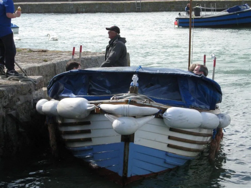 Day 2 ferryman and his boat